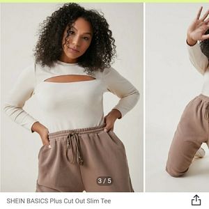 Shein Cutout Top